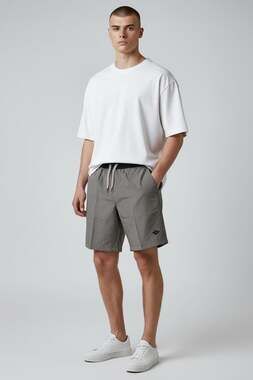 GymRatzz Workout Kore Short in Brushed Nickel